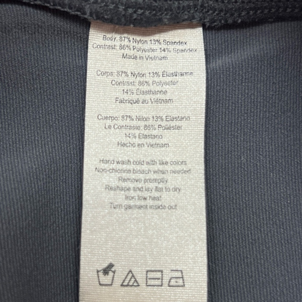 alo High Waist Moto Legging Gray Mixed Media Panel XS 2 4 - Picture 9 of 16